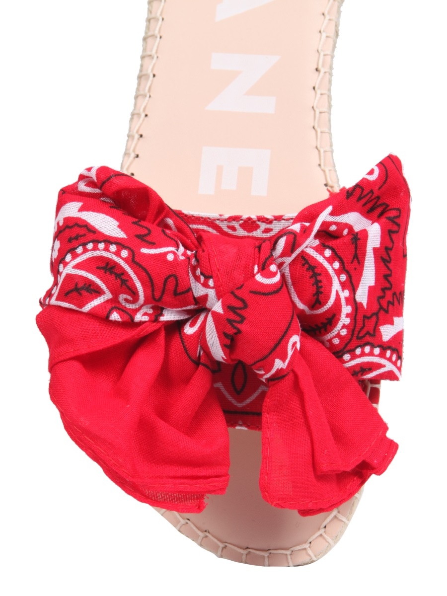 [MANEBI] Sandals SS21 F9.4J0_BANDANARED