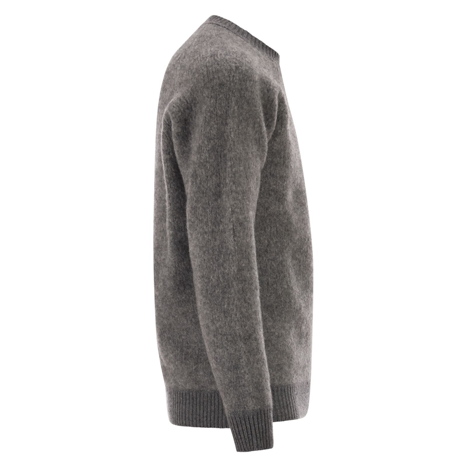 [Rakki] Knitwear FW25 VIRGIL WY+WVB GRIGIO MEDIO