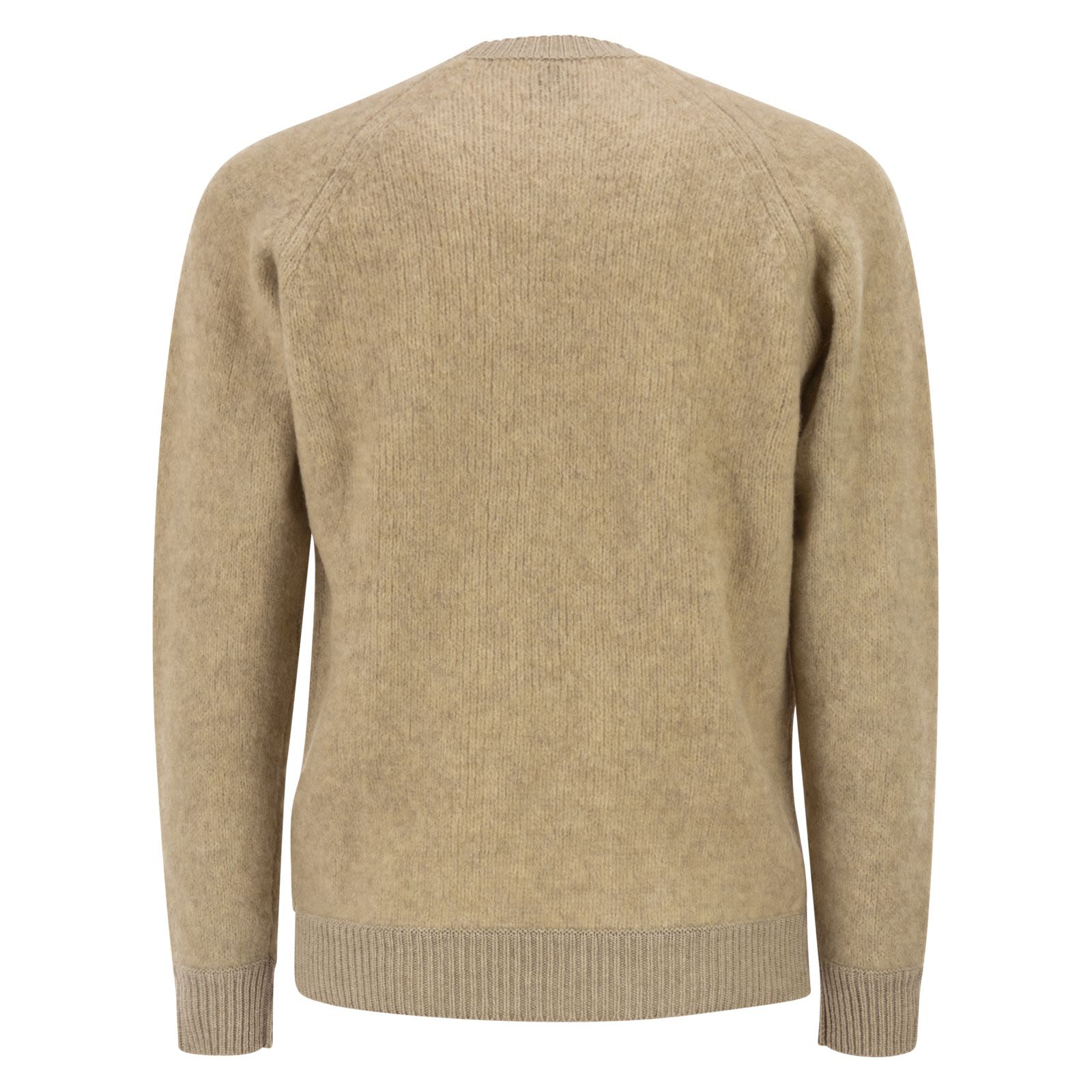 [Rakki] Knitwear FW25 VIRGIL WY+WVB SABBIA MELANGE