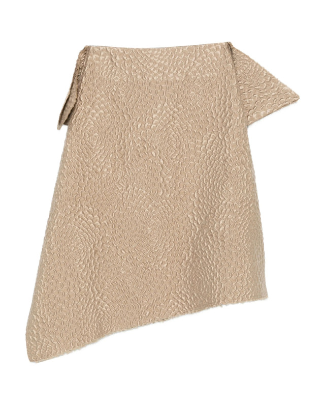 [Niccolò Pasqualetti] Mini skirt FW25 S006 COLLAGE AMPHO