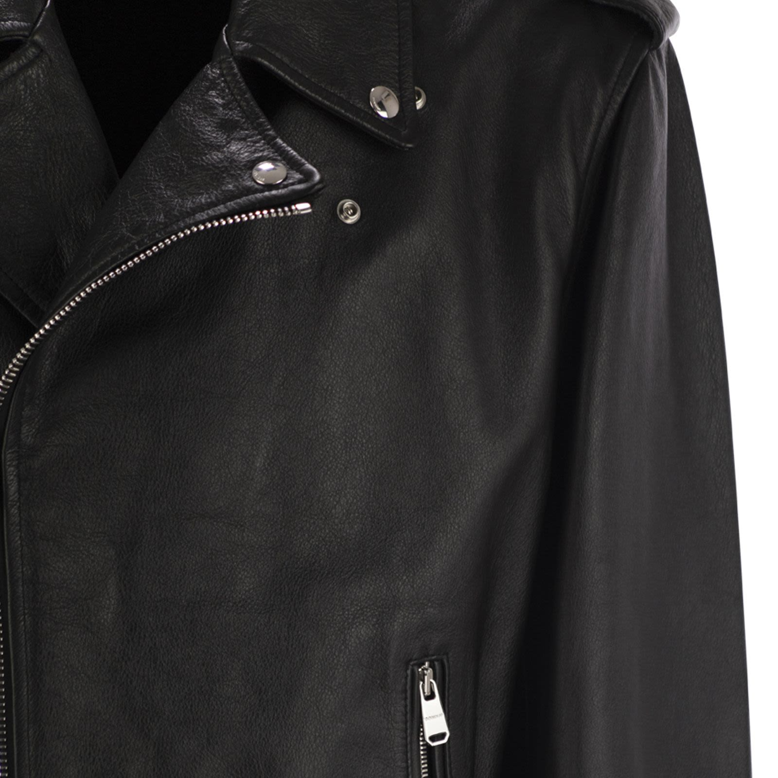 [Dondup] Leather Jacket SS25 UJ942PL0404UXXXDU 999