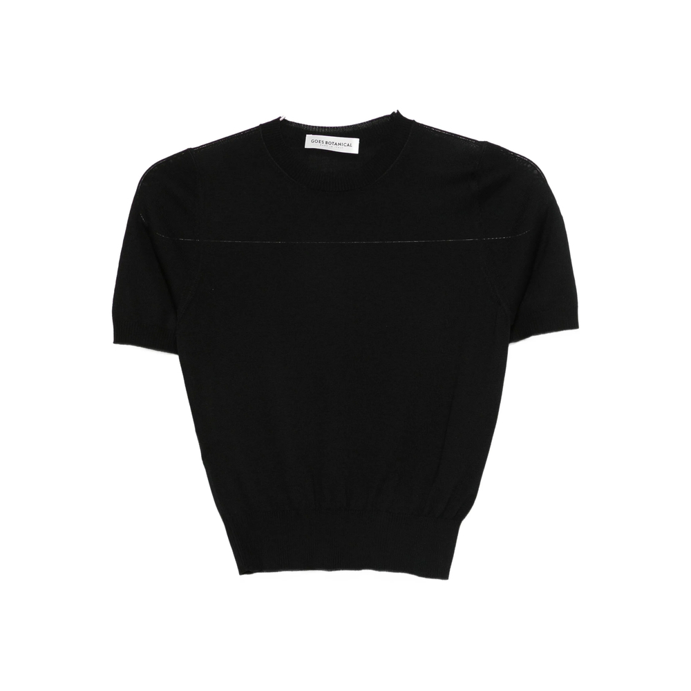 [GOES BOTANICAL] T-shirts Short Sleeve FW25 D230  NERO