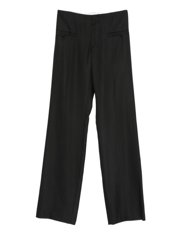 [LouLou De Saison] Trousers FW25 SPARK  BLACK