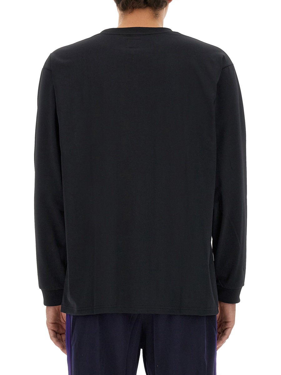 [Needles] T-shirts Long Sleeve FW23 NS272_C-BLACK