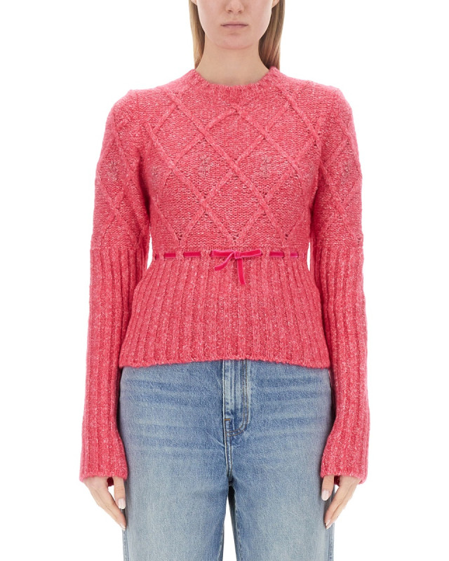 [Cormio] Sweatshirt FW23 OMA5_FUXIA