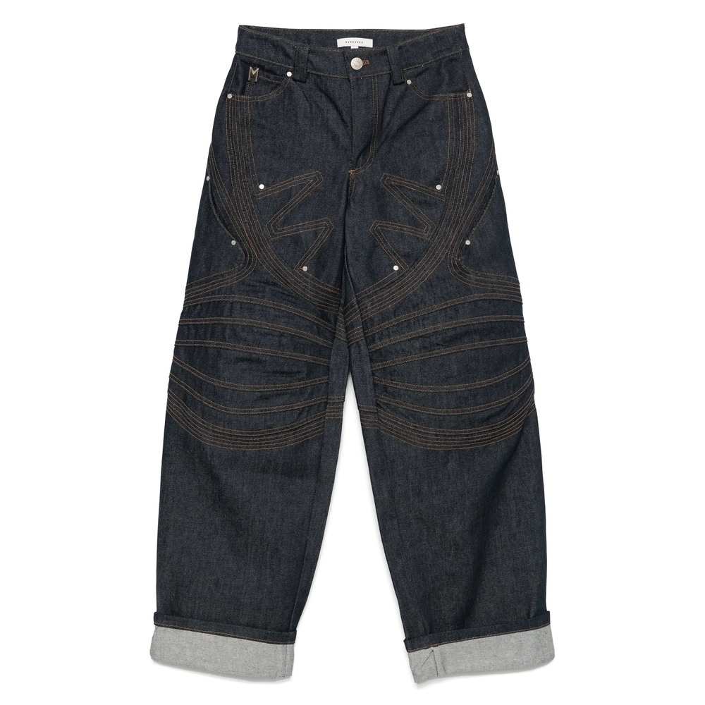 [Markgong] Jeans SS25 25SS076PT806  NAVY