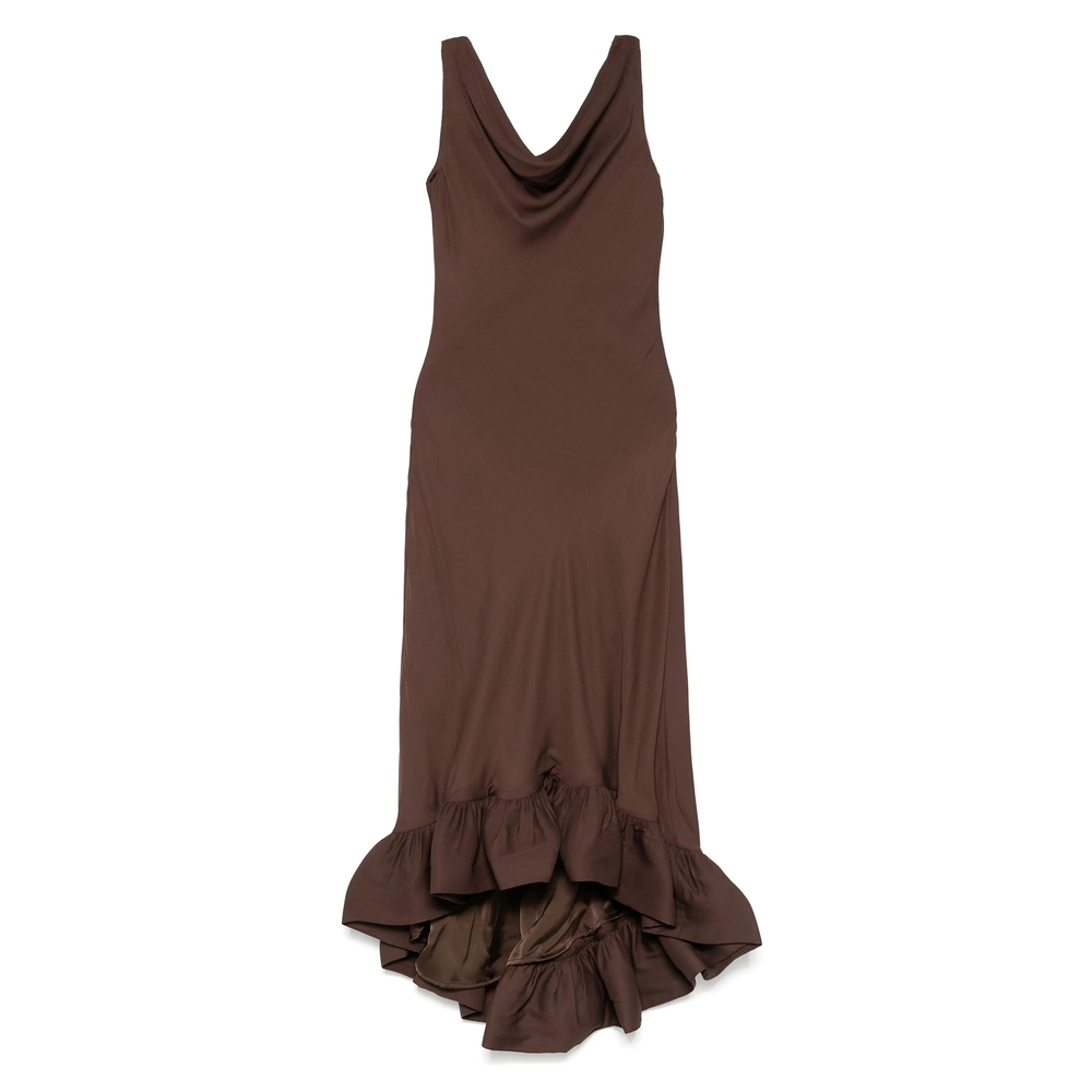 [Malina] Sleeveless dress FW25 12248492 ALIA CHOCO