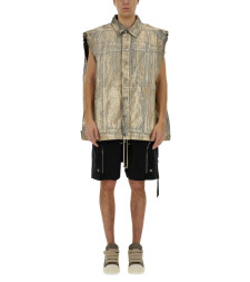 [RICK OWENS DRKSHDW] T-shirts Sleeveless SS25 DU01E3762_GMC02