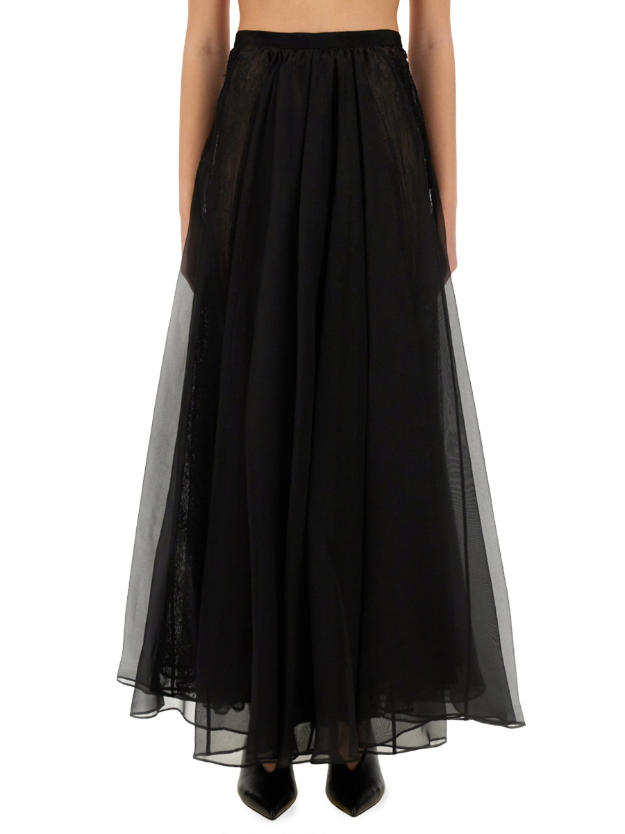 [Nina Ricci] Midi skirt SS25 25PCJU020SE0789_U9000