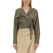 [Alysi] Blouse FW23 153268_A3210MILIT