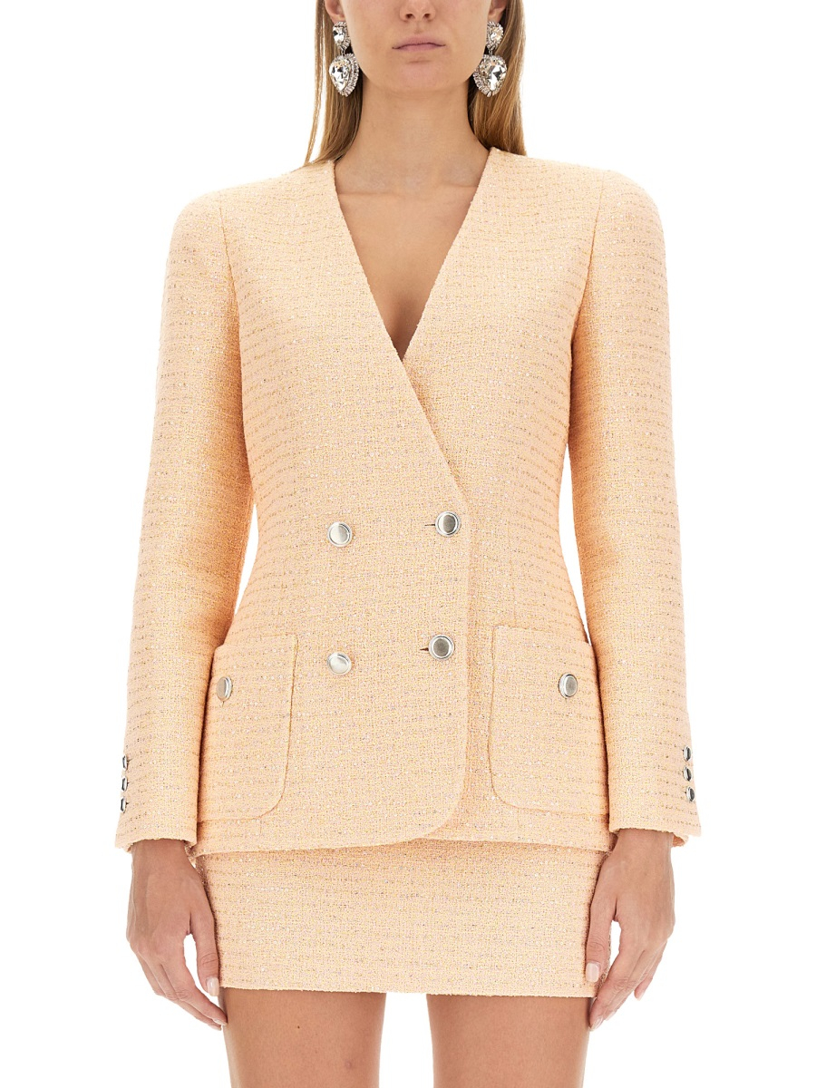[Alessandra Rich] Tweed jacket FW23 FAB3448_F40831866