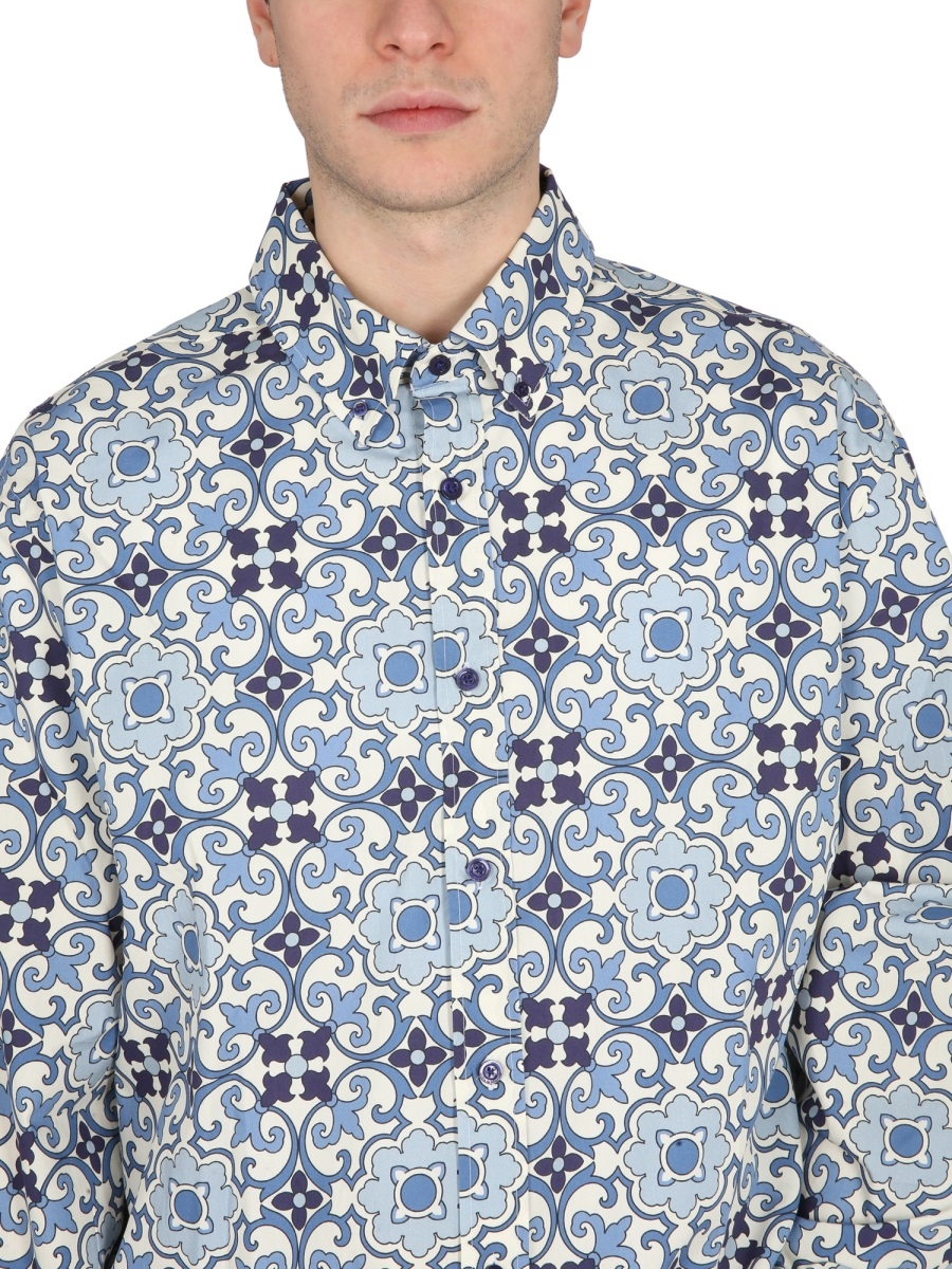 [DROLE DE MONSIEUR] Shirts Long Sleeve SS23 SH136_CO049BLUE