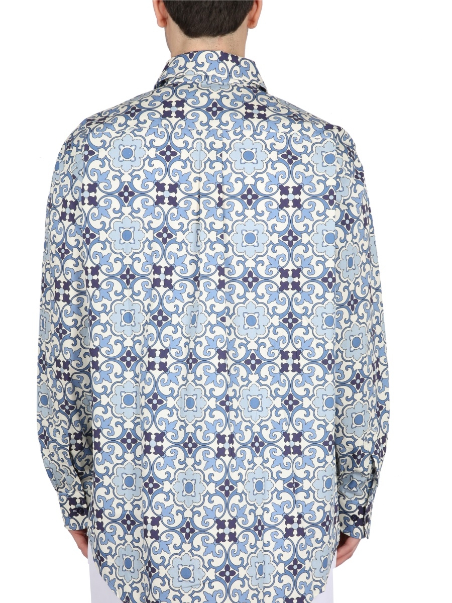 [DROLE DE MONSIEUR] Shirts Long Sleeve SS23 SH136_CO049BLUE