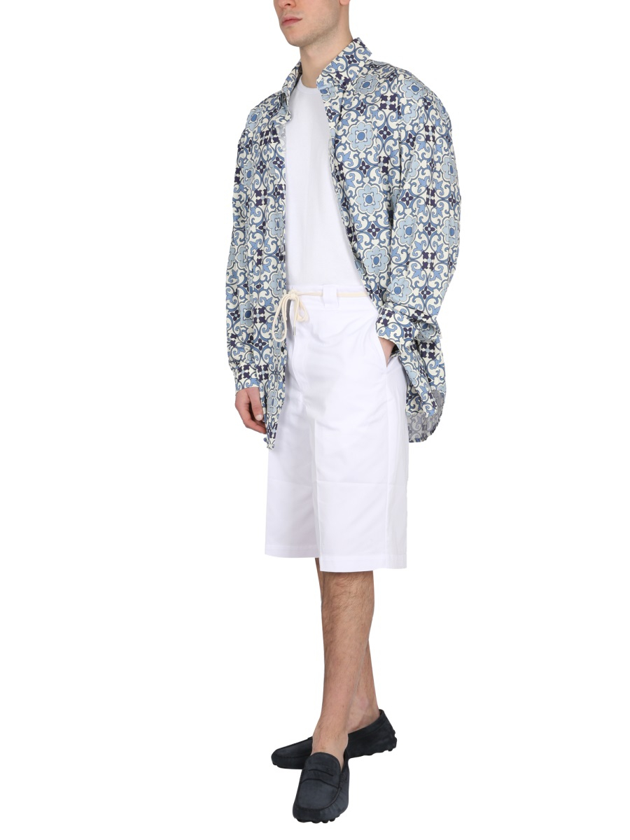 [DROLE DE MONSIEUR] Shirts Long Sleeve SS23 SH136_CO049BLUE