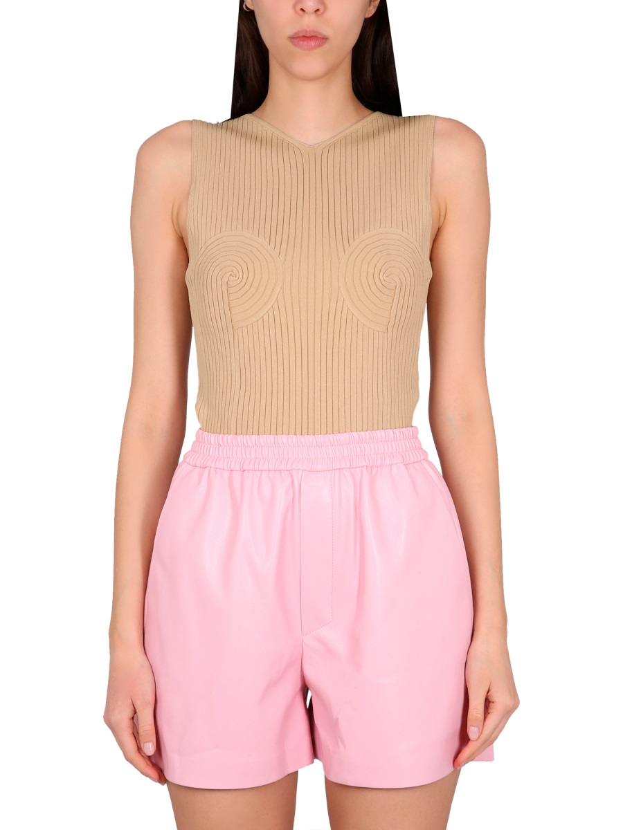 [NANUSHKA] T-shirts Sleeveless SS23 NW23RSTP00673_SAND