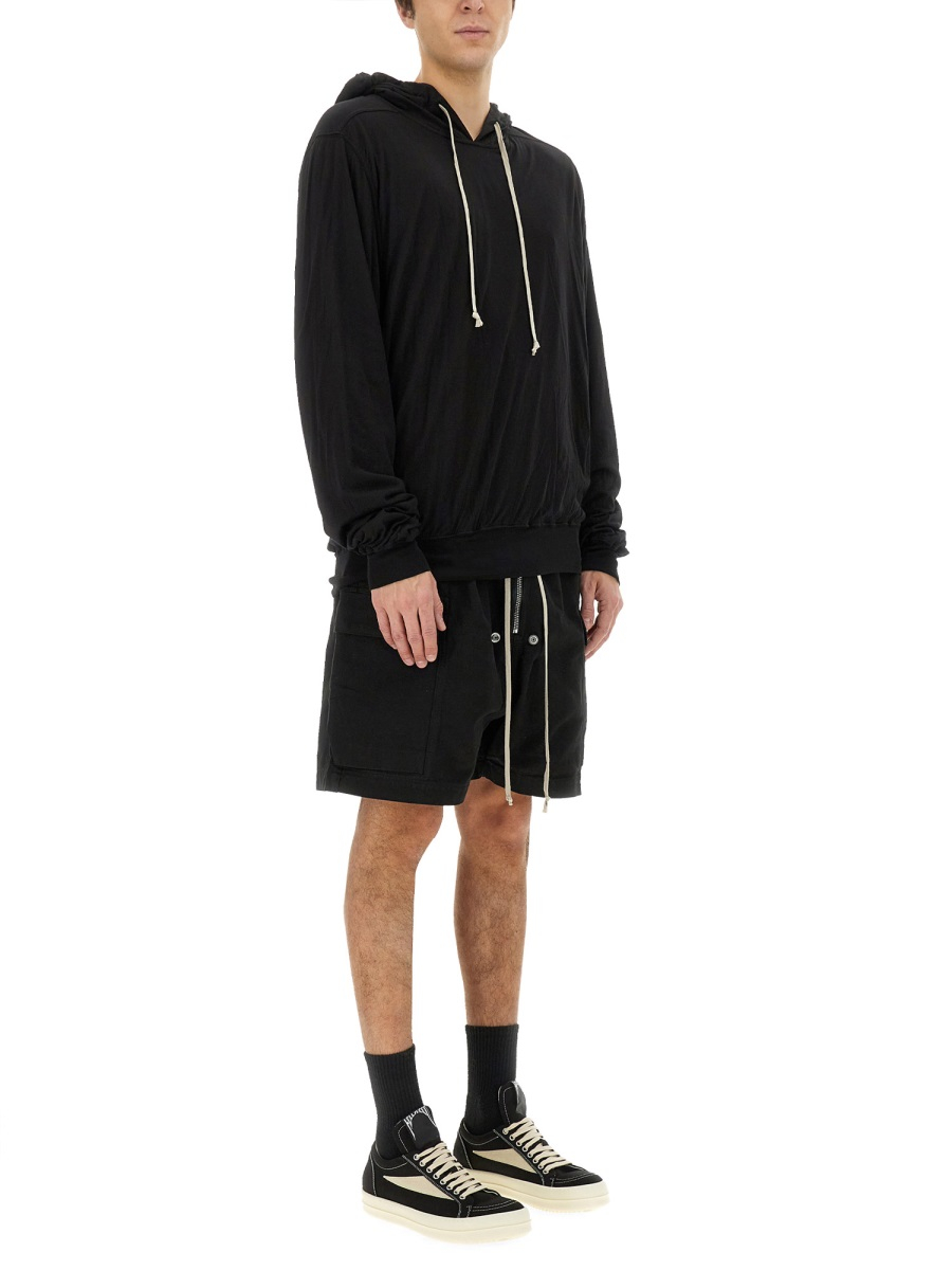 [RICK OWENS DRKSHDW] Hoodie SS25 DU01E3262_BHDB09