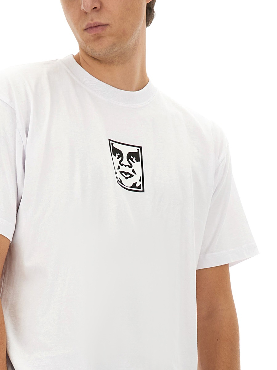 [OBEY] T-shirts Short Sleeve FW24 166913013_WHITE