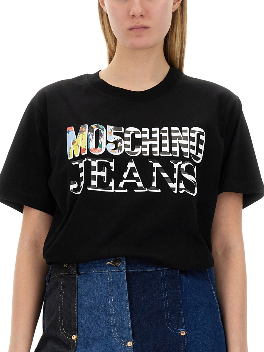 [Moschino Jeans] T-shirts Short Sleeve SS24 07033762_2555