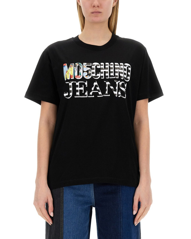 [Moschino Jeans] T-shirts Short Sleeve SS24 07033762_2555