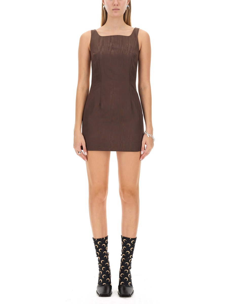 [MARINE SERRE] Sleeveless dress FW23 WDR052_CWOV0001BR50