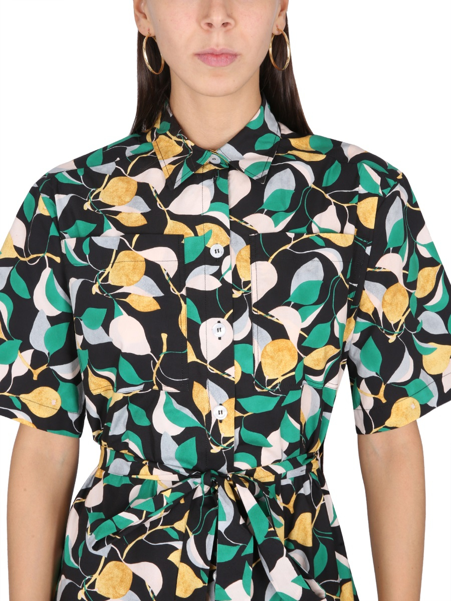 [LA DOUBLEJ] Short sleeve dress SS23 DRE0441_COT001ORH0001