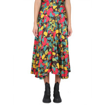 [LA DOUBLEJ] Midi skirt SS23 SKI0072_SIL001VIN0001