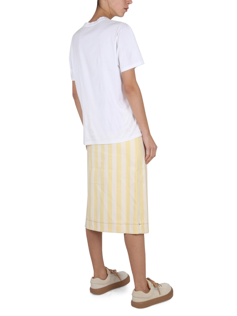 [SUNNEI] Midi skirt FW22 CRTWWSKR006_DEN004EYS