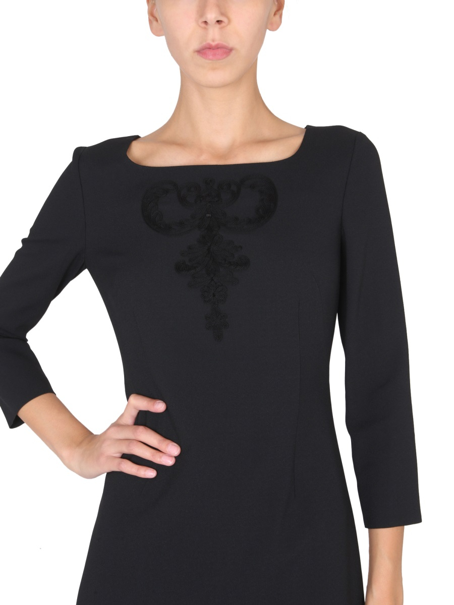 [BOUTIQUE MOSCHINO] Long sleeve dress FW22 04415825_0555