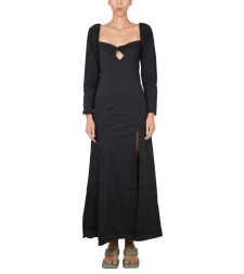 [Staud] Long sleeve dress FW22 90-7767_BLK