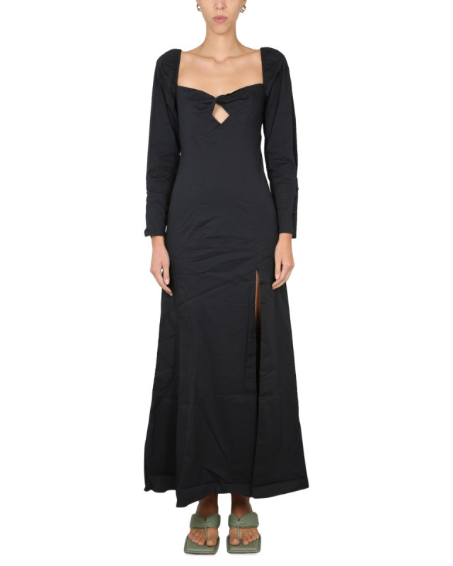 [Staud] Long sleeve dress FW22 90-7767_BLK
