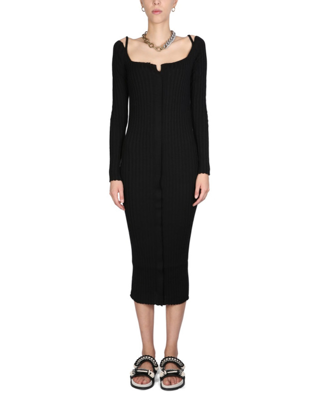 [PHILOSOPHY DI LORENZO SERAFINI] Long sleeve dress FW22 04805700_0555