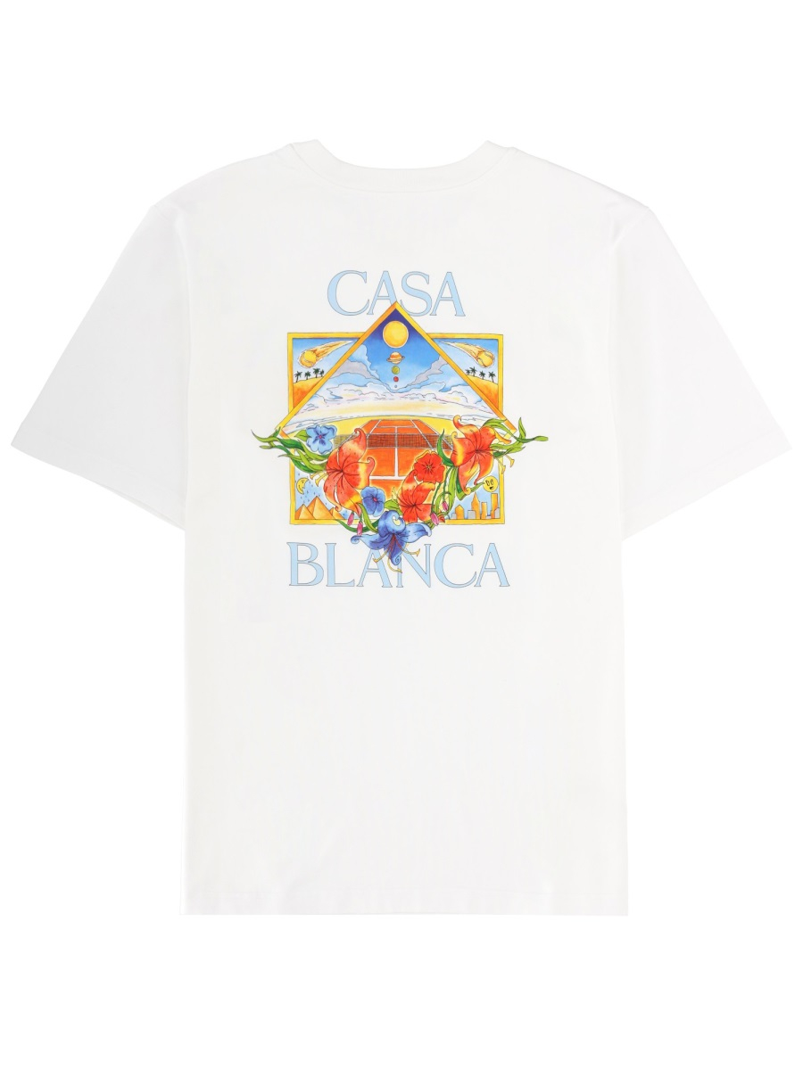[Casablanca] T-shirts Short Sleeve SS26 M-SS26-JTS-001_13FLOWER
COURTICON
