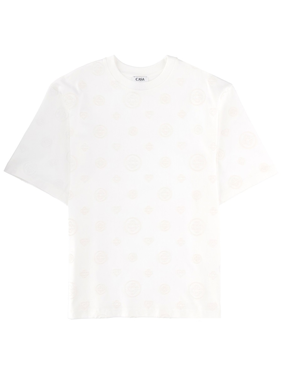 [Casablanca] T-shirts Short Sleeve SS26 M-SP26-JTS-044_05APPLIQUE
MONOGRA
M