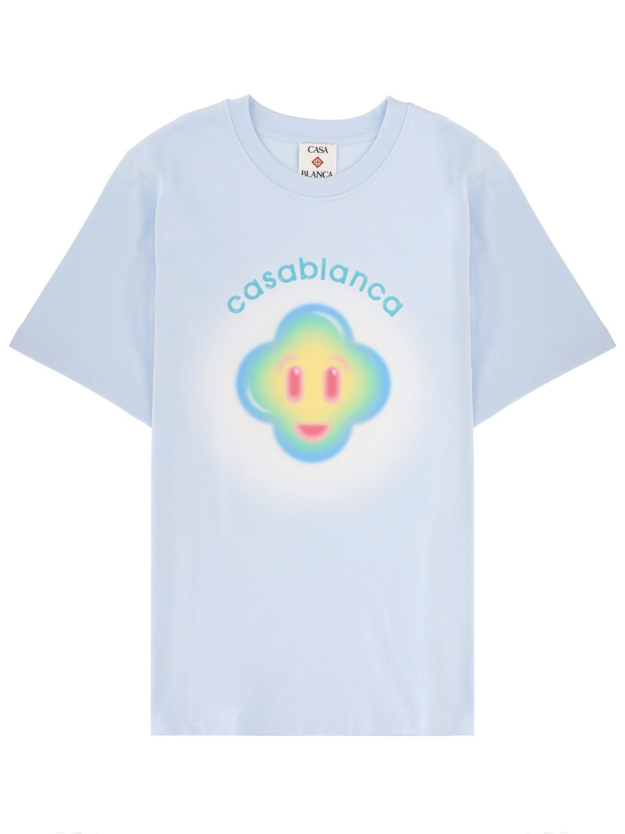 [Casablanca] T-shirts Short Sleeve SS26 M-SP26-JTS-001_09AIRBRUSH
SMILEY