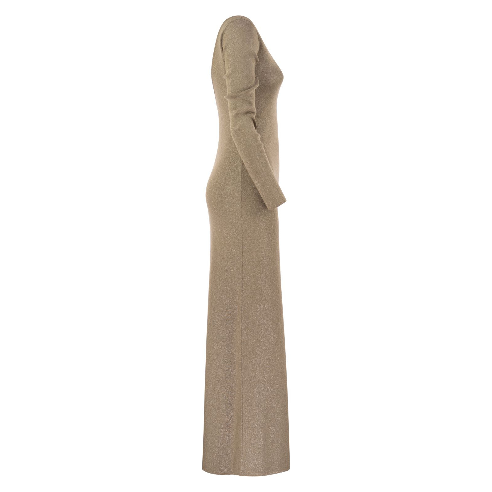 [MaxMara] Long sleeve dress FW25 2521326027600 001