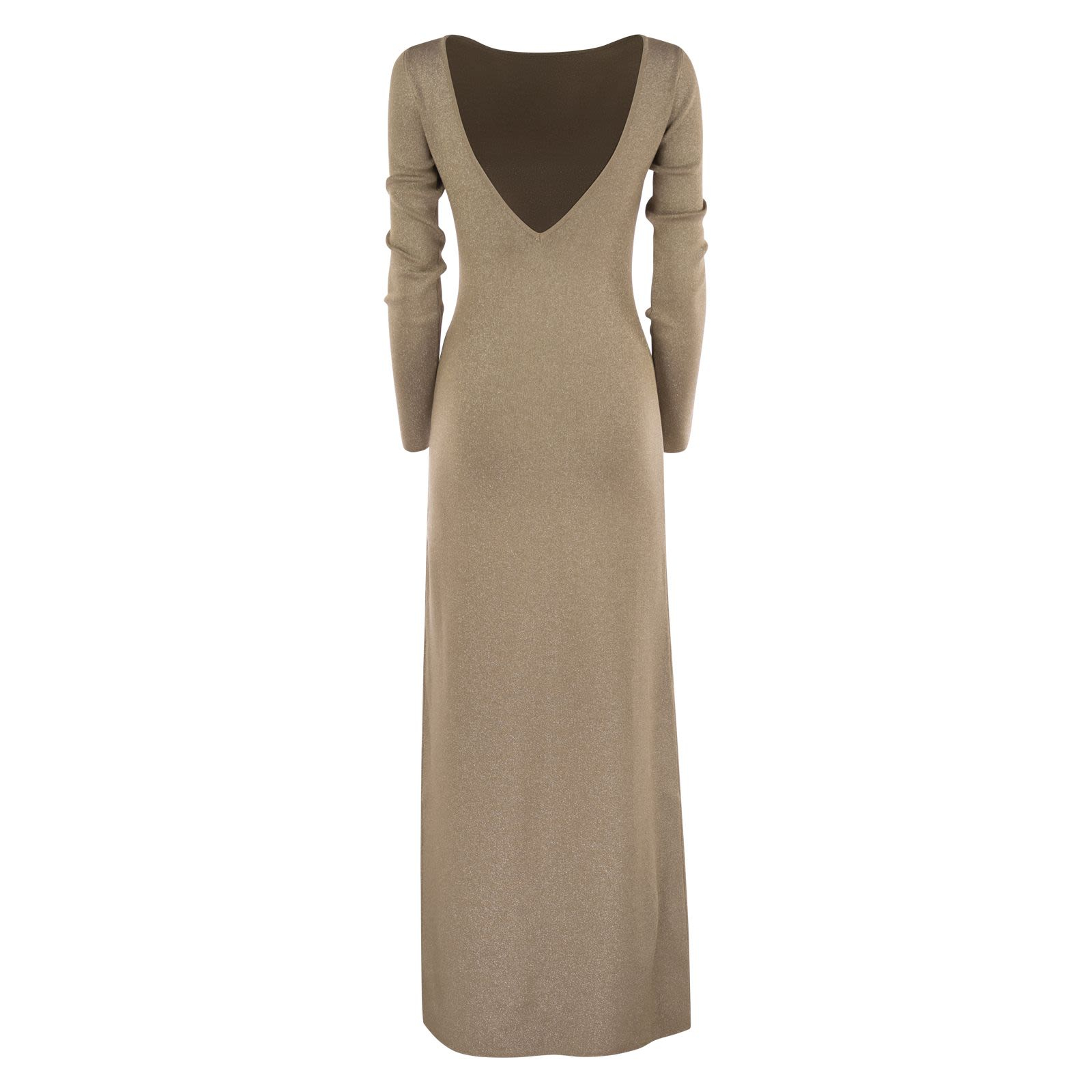 [MaxMara] Long sleeve dress FW25 2521326027600 001