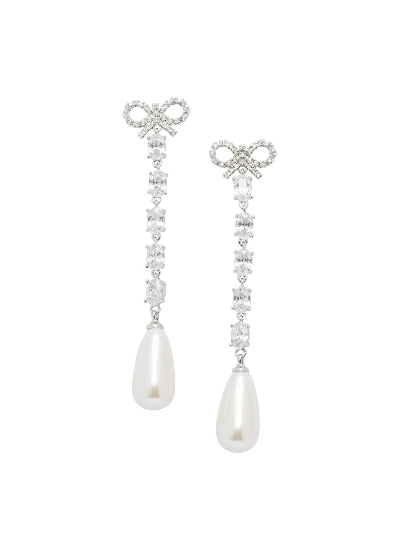 [Self-portrait] Earring SS26 RS26-609E-SLSILVER