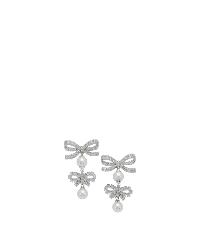 [Self-portrait] Earring SS26 RS26-629E-SLSILVER