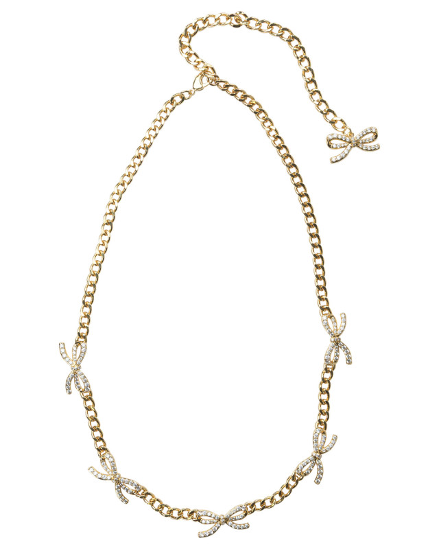 [Self-portrait] Necklace SS26 AW25-607N-GDGOLD