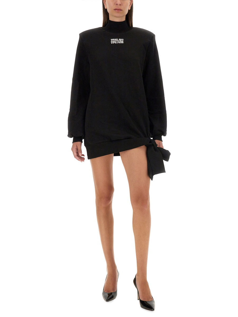 [VERSACE JEANS COUTURE] Long sleeve dress FW24 77HAO972_F0010899