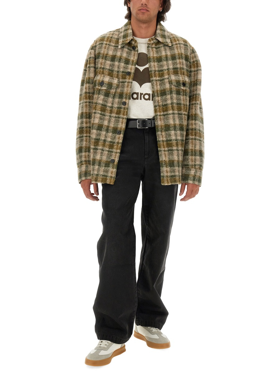 [MARANT] Shirts Long Sleeve FW24 VE0052HD_B3D04HKAEC