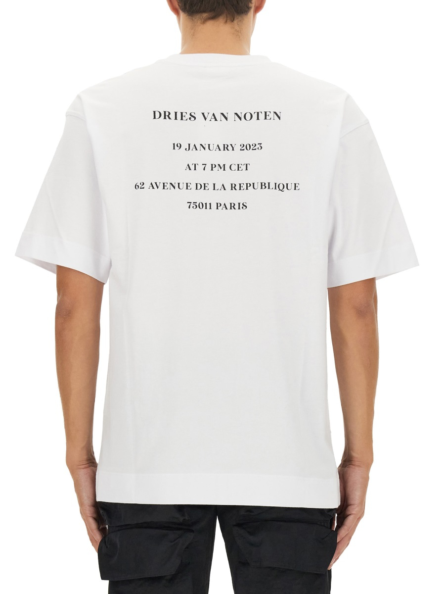 [DRIES VAN NOTEN] T-shirts Short Sleeve FW23 021112_7602001