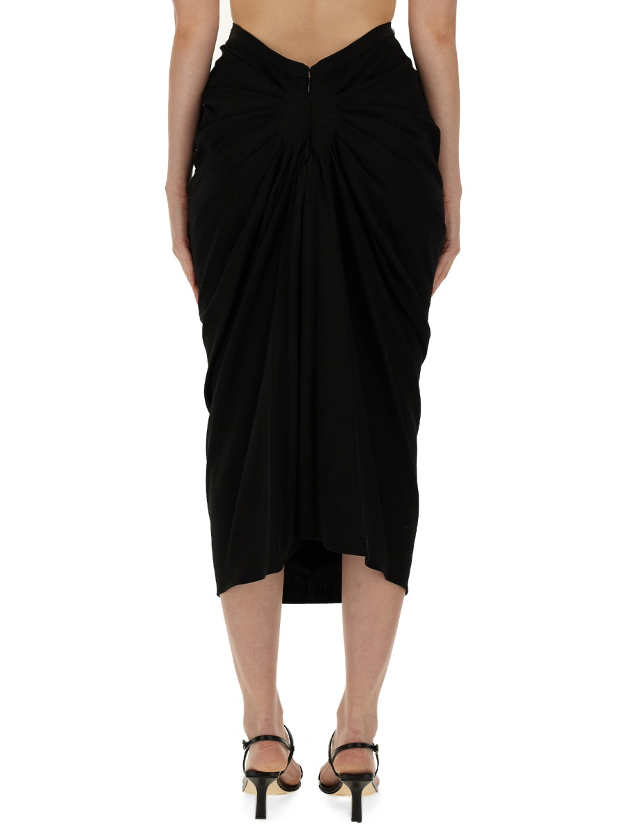 [DRIES VAN NOTEN] Midi skirt SS24 010807_8314900