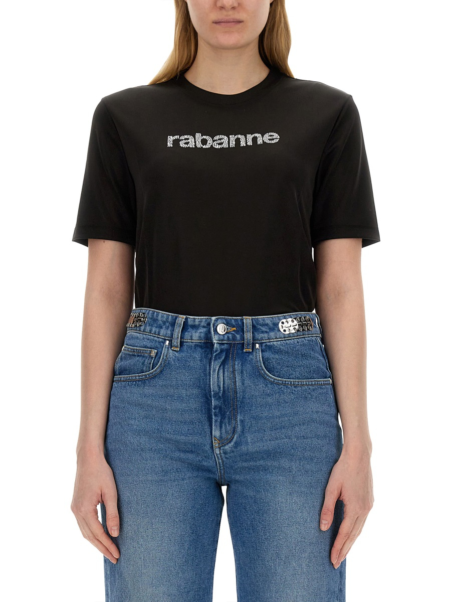 [RABANNE] T-shirts Short Sleeve SS24 24PJTE151PA0211_P001