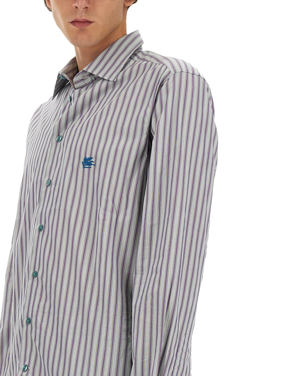 [Etro] Shirts Long Sleeve SS24 MRIB0002_99TR516S8450