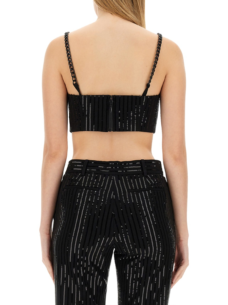 [MICHAEL BY MICHAEL KORS] Tank top FW23 MH340JZENX_001BLACK