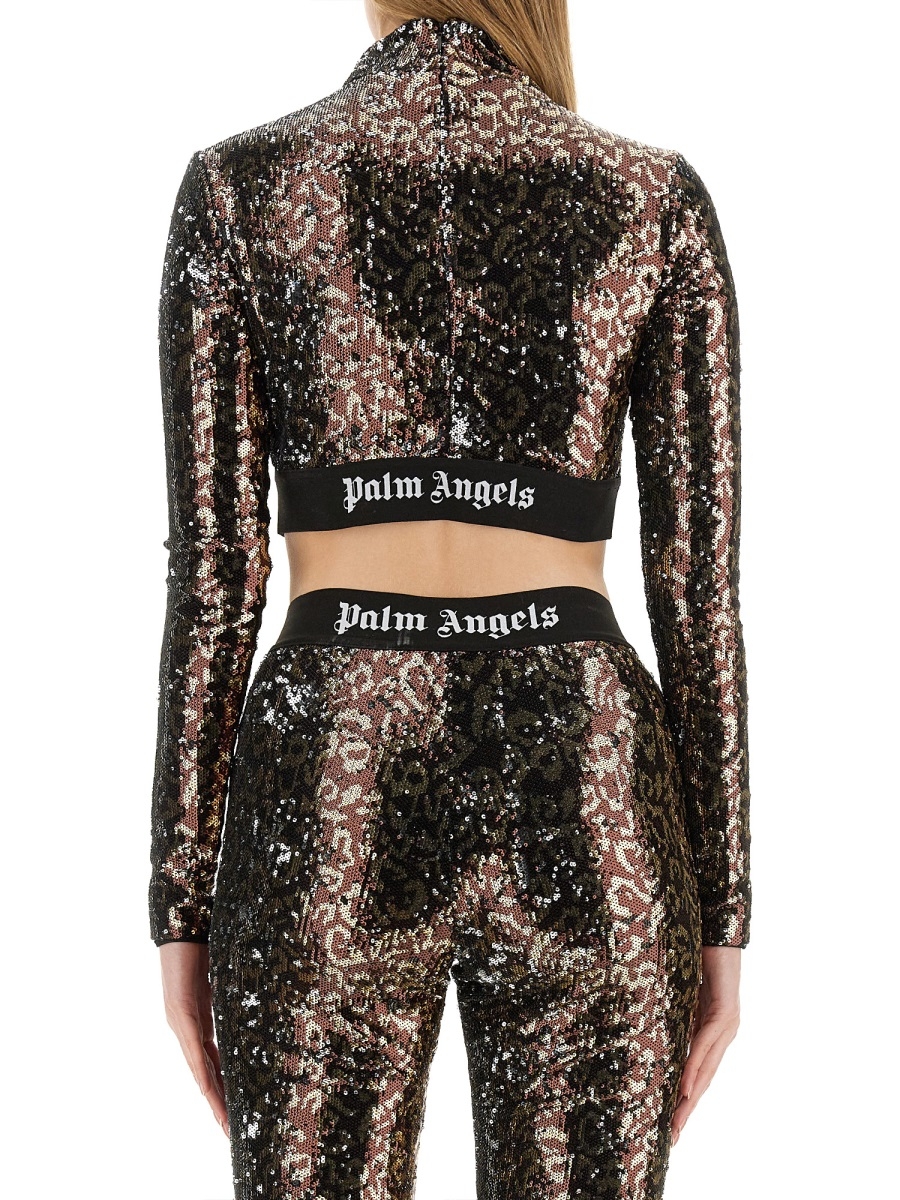 [Palm Angels] T-shirts Long Sleeve FW23 PWAB038_F23FAB0016010