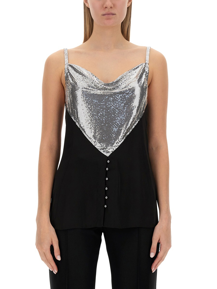 [Paco Rabanne] T-shirts Sleeveless FW23 23AXTO645MH0005_M004