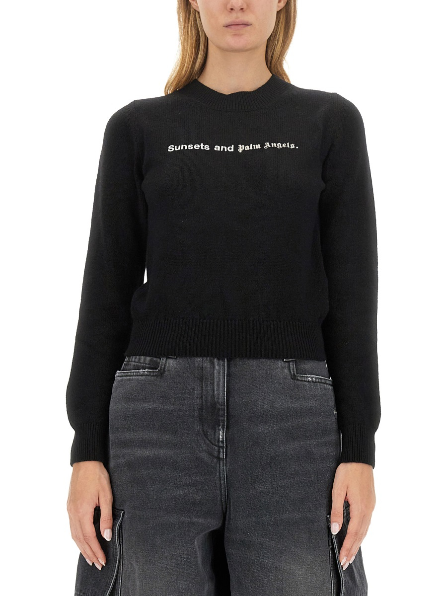 [Palm Angels] Sweatshirt FW23 PWHE051_F23KNI0021001