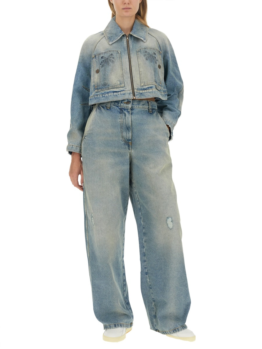 [Palm Angels] Denim Jacket FW23 PWYE034_E23DEN0014040
